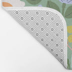 Meadow muse - green Bath Mat Gallery Image 2