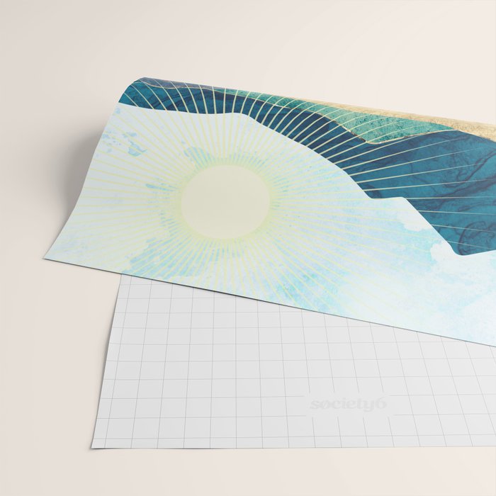 Blue Forest Wrapping Paper Gallery Image 2