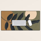 Abstract Art /Minimal Plant 40 Desk Mat Gallery Image 1