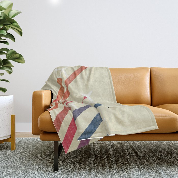 Aerial display (ver.2) Throw Blanket Gallery Image 1