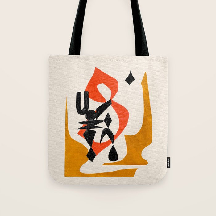 Orange Jinn Tote Bag Gallery Image 1