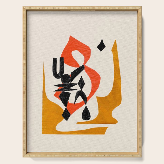 Orange Jinn Serving Tray Gallery Image 1