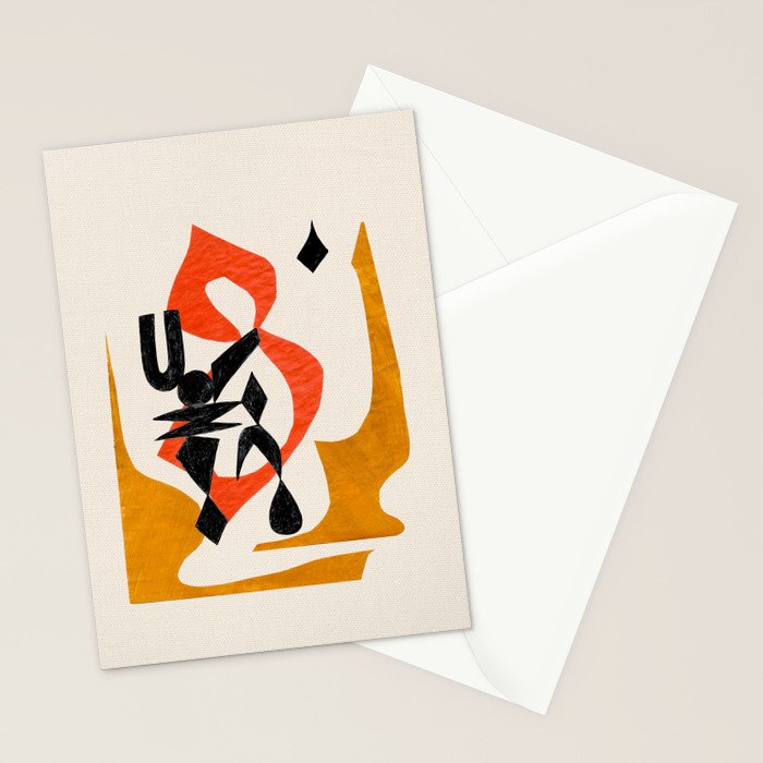 Orange Jinn Stationery Card Gallery Image 2