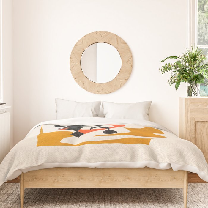 Orange Jinn Duvet Cover Gallery Image 3