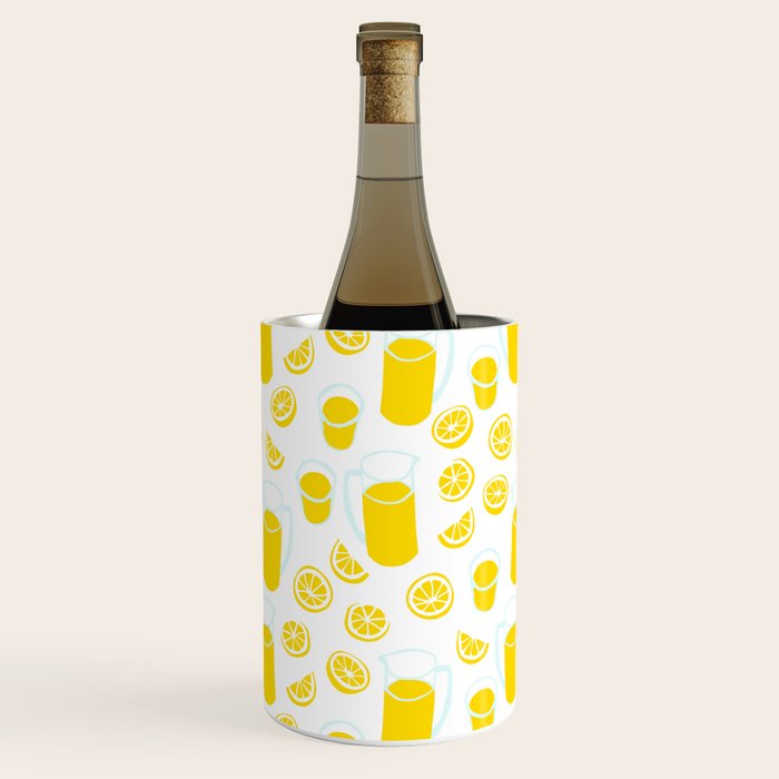 Fresh lemonade fruit drink cartoon pattern Wine Chiller Gallery Image 3