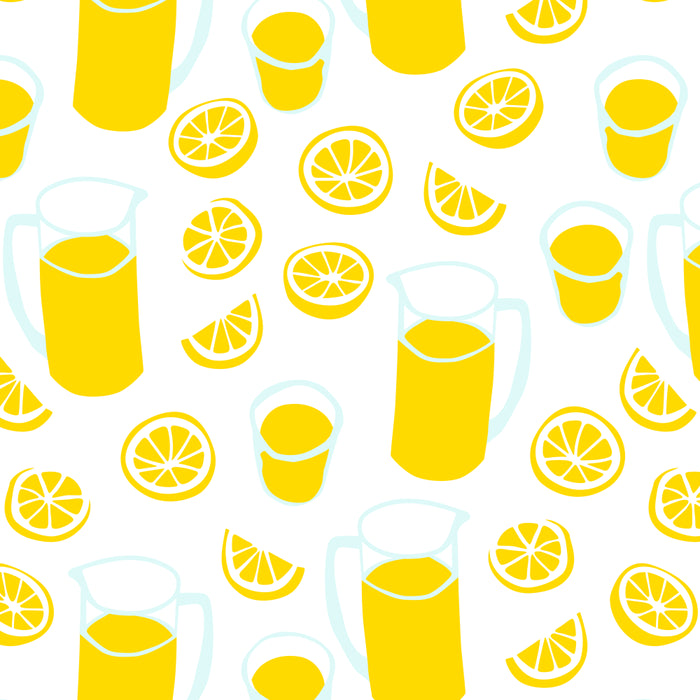 Fresh lemonade fruit drink cartoon pattern Coffee Mug Gallery Image 2