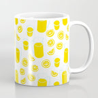 Fresh lemonade fruit drink cartoon pattern Coffee Mug Gallery Image 1