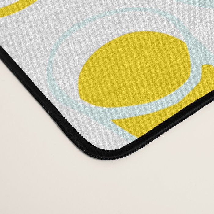 Fresh lemonade fruit drink cartoon pattern Desk Mat Gallery Image 4