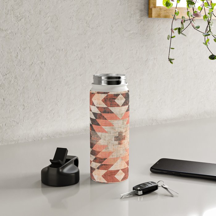 native coral diamond Water Bottle Gallery Image 5