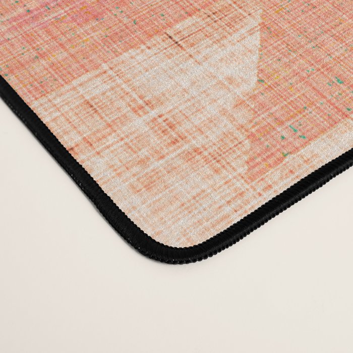 native coral diamond Desk Mat Gallery Image 4
