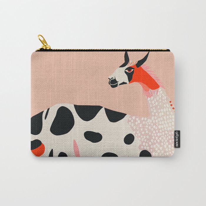 Lama of the Andes Carry All Pouch Gallery Image 1