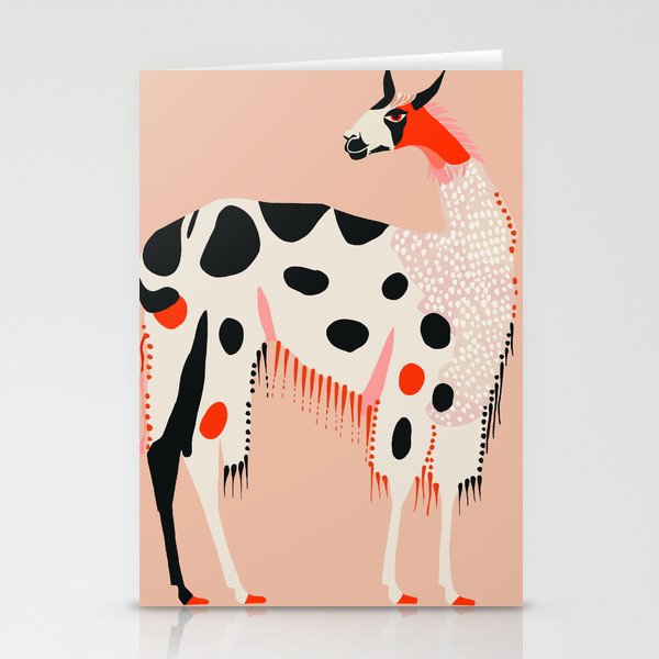 Lama of the Andes Stationery Card Gallery Image 2