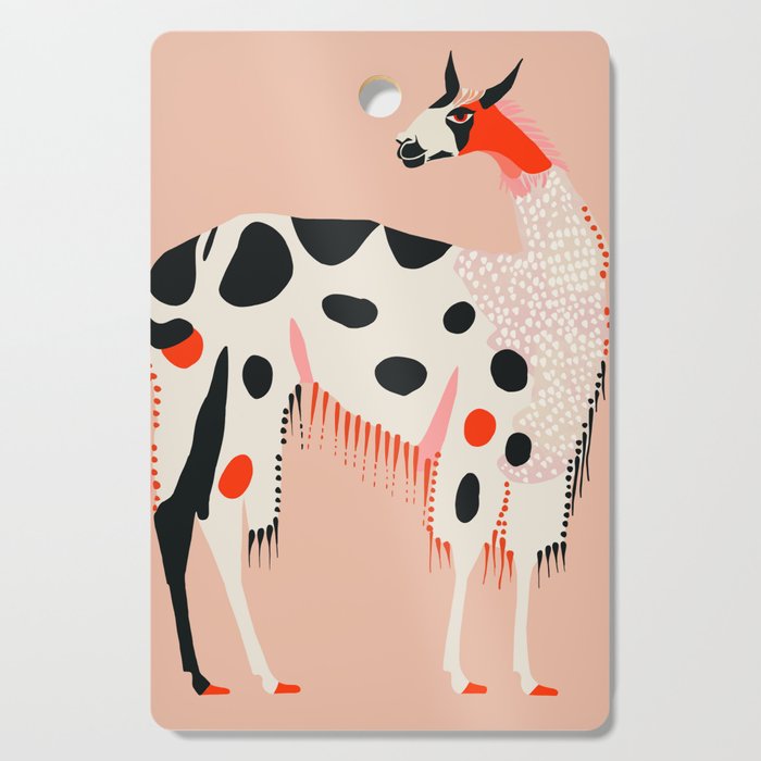 Lama of the Andes Cutting Board Gallery Image 1