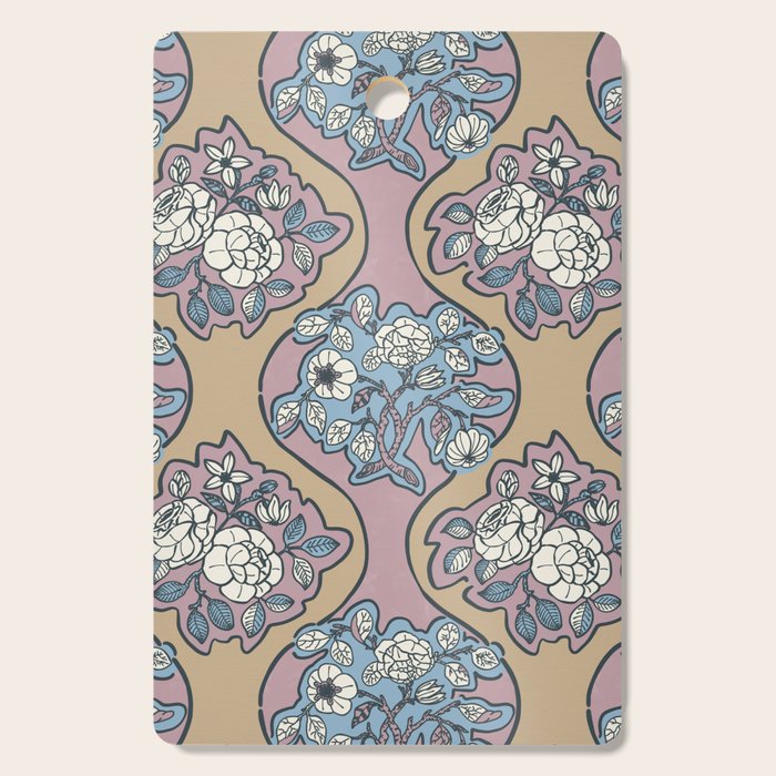 Antique Floral Beauty Cutting Board Gallery Image 1