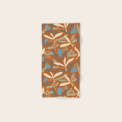 Hand Drawn Florals #1 Bath Towel Gallery Image 1