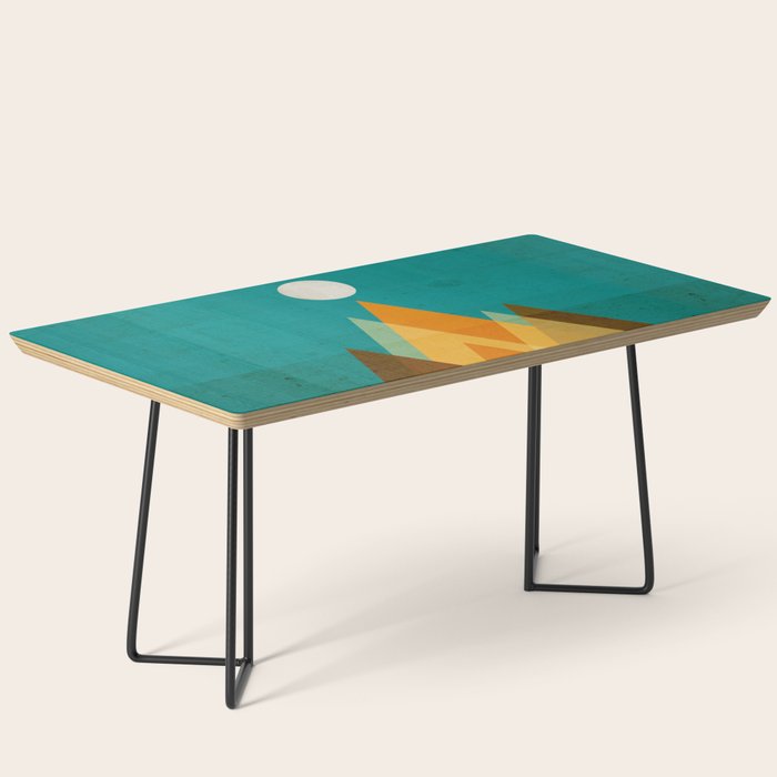 Full moon over Sahara desert Coffee Table Gallery Image 1