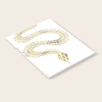 Snake Skeleton - Gold Notebook Gallery Image 2