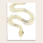 Snake Skeleton - Gold Notebook Gallery Image 4