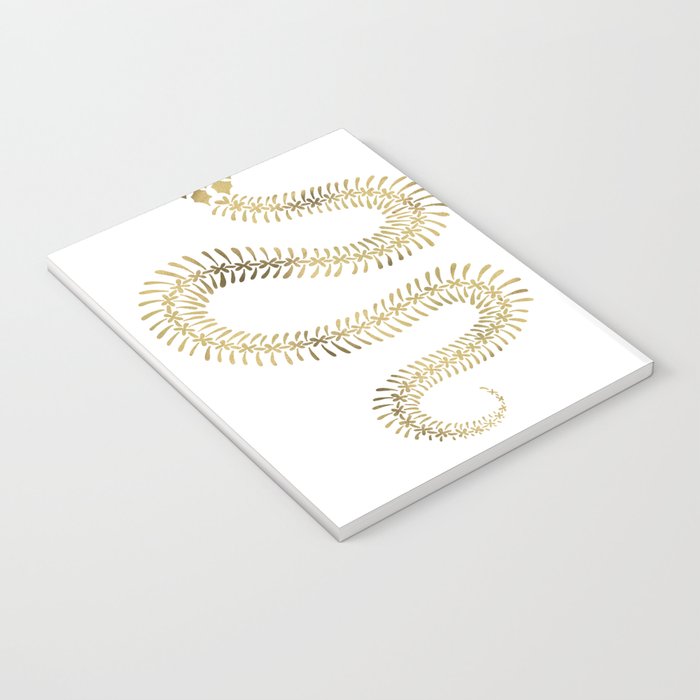 Snake Skeleton - Gold Notebook Gallery Image 3