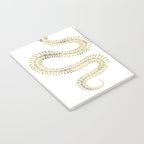 Snake Skeleton - Gold Notebook Gallery Image 3