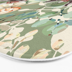 Lush colorful exotic garden B Bath Mat Gallery Image 3