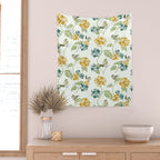 Hydrangea Poem Wall Tapestry Gallery Image 2