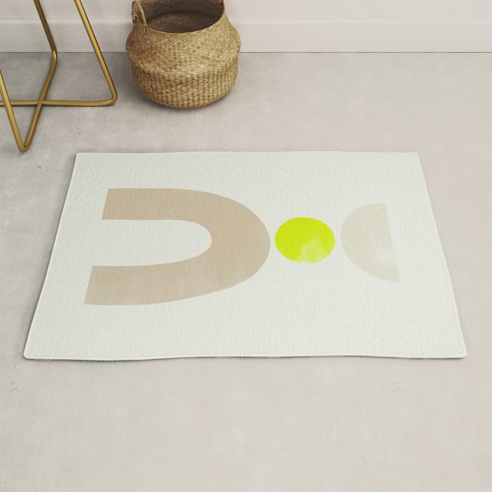 Balancing Shapes NO.3 | Neon Rug Gallery Image 1