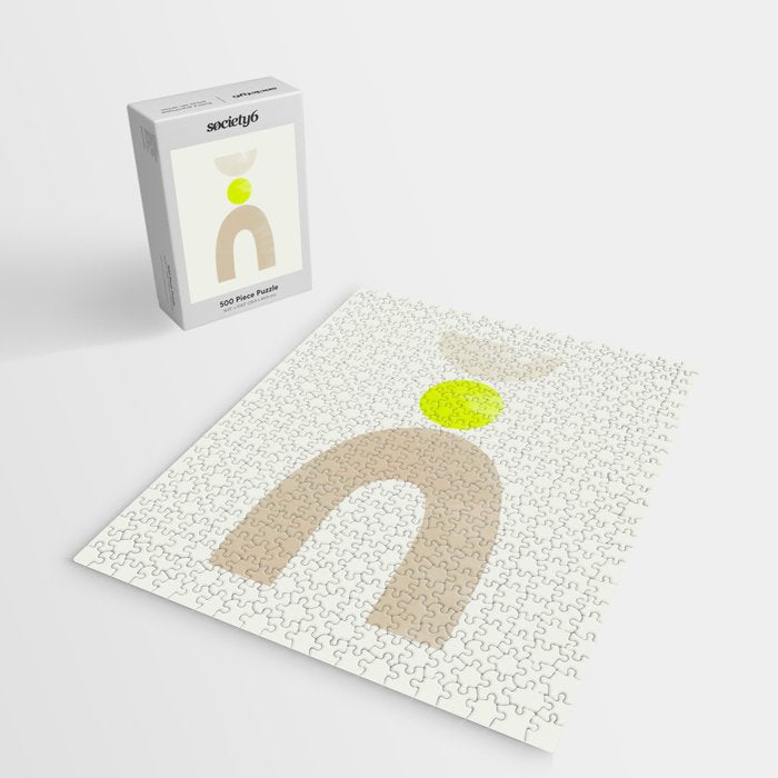 Balancing Shapes NO.3 | Neon Jigsaw Puzzle Gallery Image 2