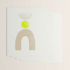 Balancing Shapes NO.3 | Neon Wrapping Paper Gallery Image 3