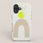 Balancing Shapes NO.3 | Neon iPhone Case Gallery Image 1