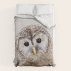 Baby Owl - Colorful Duvet Cover Gallery Image 6