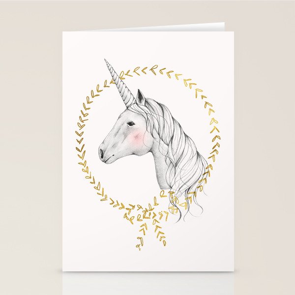 Unicorn Stationery Card Gallery Image 1