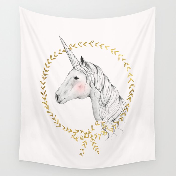 Unicorn Wall Tapestry Gallery Image 1