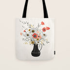 Poppies Tote Bag Gallery Image 1