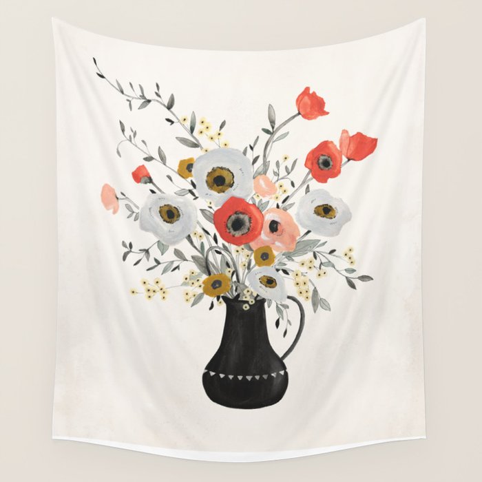 Poppies Wall Tapestry Gallery Image 4