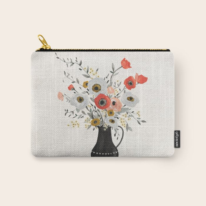 Poppies Carry All Pouch Gallery Image 1