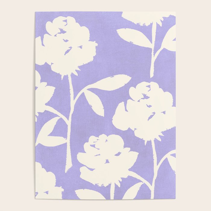 Roses Pattern - Violet Poster Gallery Image 4