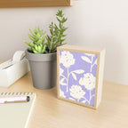 Roses Pattern - Violet Mini Art Print Gallery Image 2