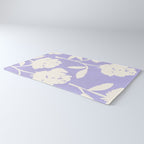 Roses Pattern - Violet Rug Gallery Image 3