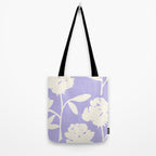Roses Pattern - Violet Tote Bag Gallery Image 2