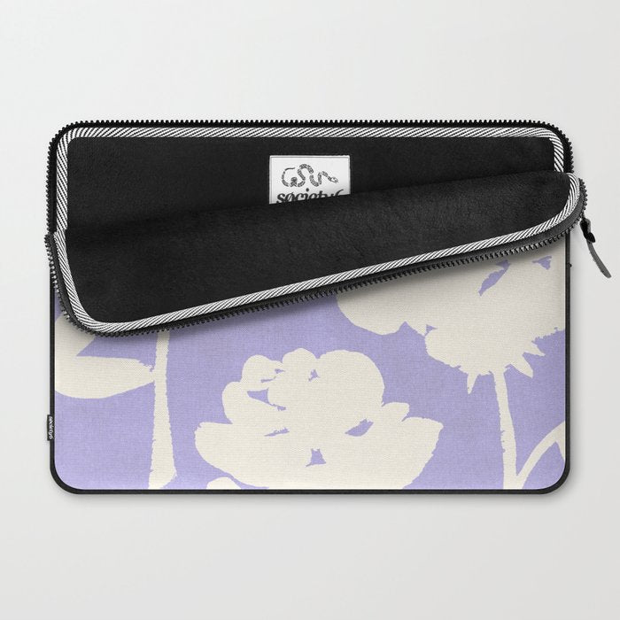 Roses Pattern - Violet Laptop Sleeve Gallery Image 2
