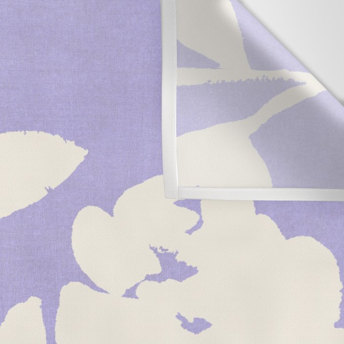 Roses Pattern - Violet Wall Tapestry Gallery Image 3