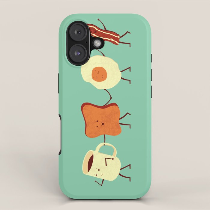 Let's All Go And Have Breakfast iPhone Case Gallery Image 1