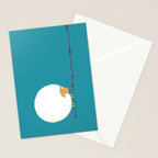 Fluffy Sheep Stationery Card Gallery Image 2