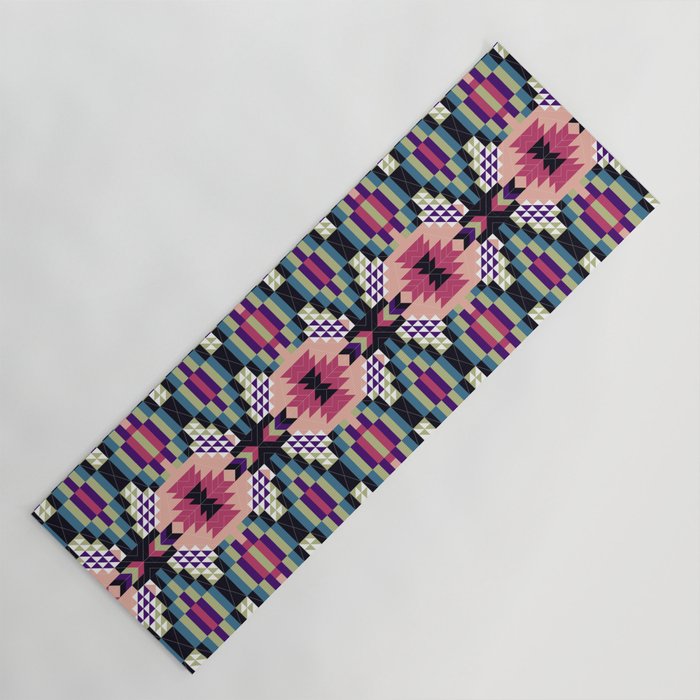 MP Tribal geometric B Yoga Mat