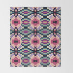 MP Tribal geometric B Throw Blanket Gallery Image 2