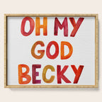 Oh My God Becky Serving Tray Gallery Image 1
