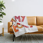 Oh My God Becky Throw Blanket Gallery Image 1