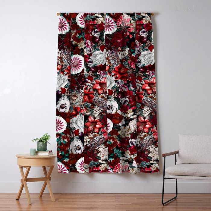 NIGHT FOREST XXIV Window Curtain Gallery Image 1