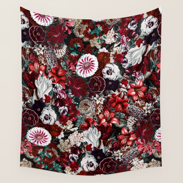 NIGHT FOREST XXIV Wall Tapestry Gallery Image 1